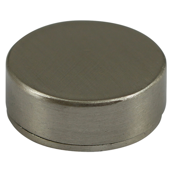 TIMcoThreaded Screw Caps Solid Brass Satin Nickel