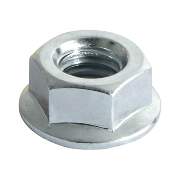 TIMco-Hex Serrated Flange Nuts - Zinc