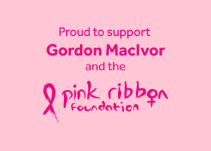 Gordon’s fundraiser for ‘The Pink Ribbon Foundation’