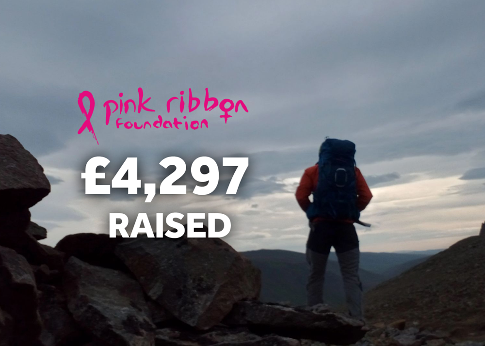 Gordon's Icelandic Trek comes to an end! £4,297 raised for the Pink Ribbon Foundation!